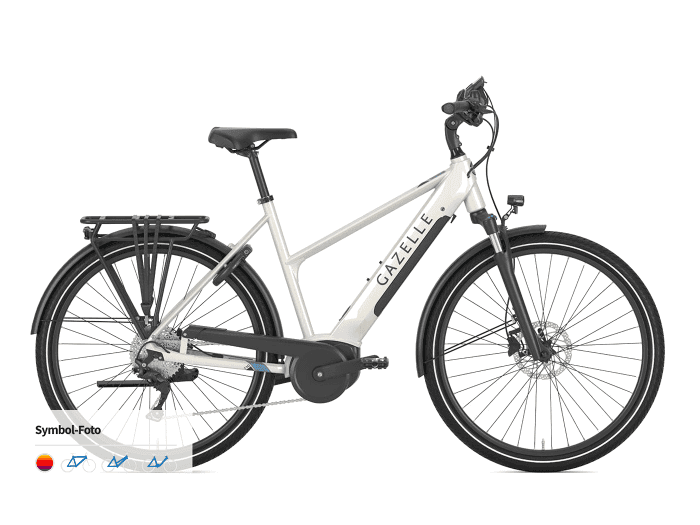 Gazelle Medeo T10 HMB Trapez | XL | Mallard Blue