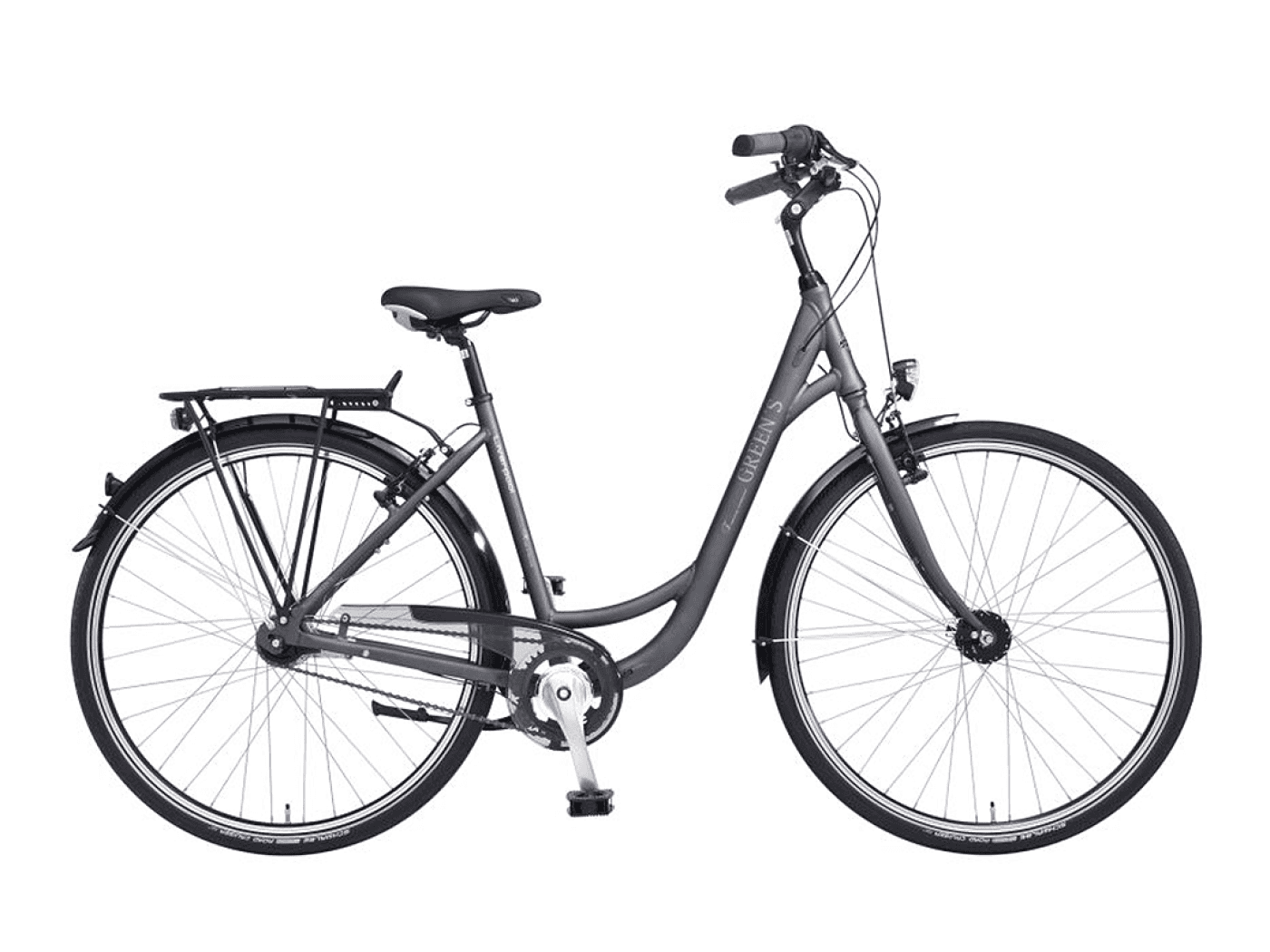 greens liverpool fahrrad curveform slate grey matt