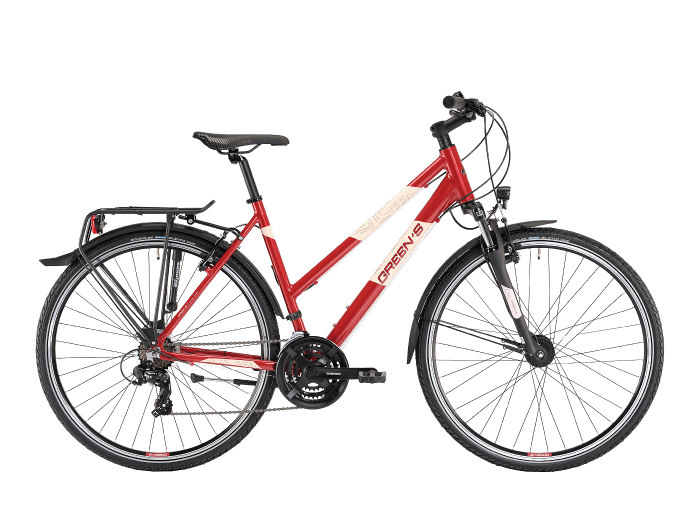 Green's Dundee 21 Gang Trapez | 52 cm | queens red