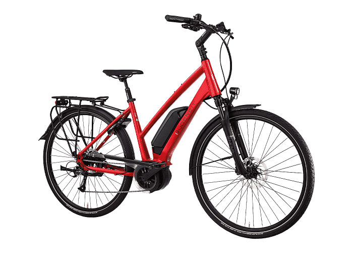 Gudereit ET-3 EVO Damen Sport | 50 cm | rot glanz | 500 Wh