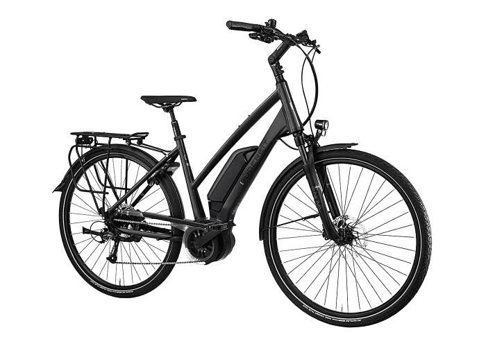 Gudereit ET-3 EVO Damen Sport | 45 cm | schwarz matt | 400 Wh