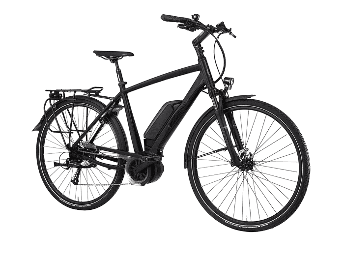 Gudereit ET-3 EVO Diamant | 48 cm | schwarz glanz | 400 Wh