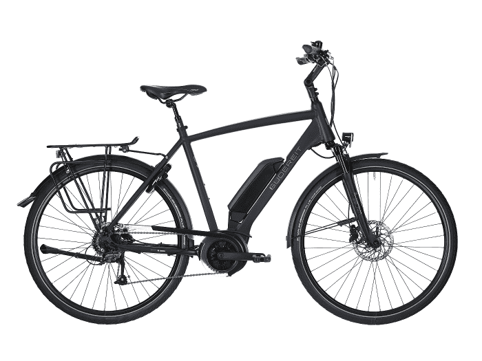 Gudereit ET-3 EVO Diamant | 63 cm | schwarz matt | 400 Wh