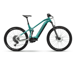 Haibike AllMtn 2 S | aqua / green / black - glossy