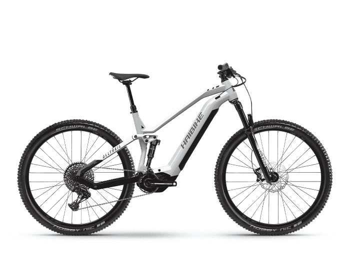 Haibike AllTrail 7 M | silver / pearl black - glossy