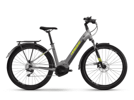 Haibike Trekking 6 Low | M | gray / neon yellow - glossy