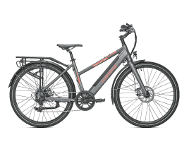 Jobobike Viva niedrig | dunkelgrau | 504 Wh