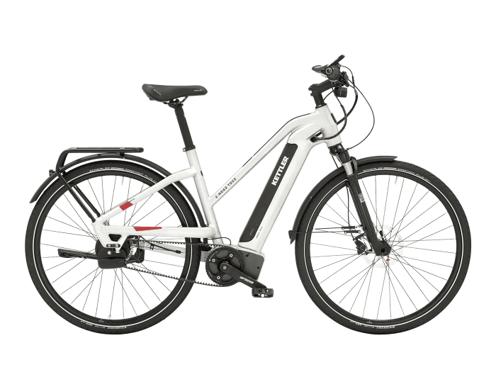 KETTLER E- Noar Tour Trapez | 46 cm | silver matt