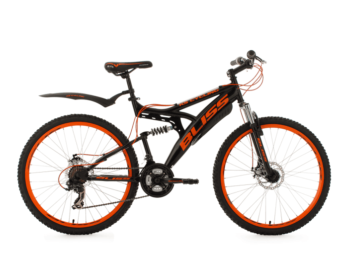 KS Cycling Bliss Schwarz-orange
