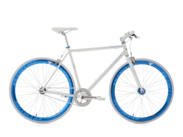 KS Cycling Pegado 28″ 53 cm | Weiß-blau