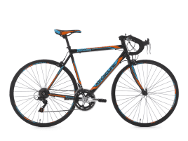 KS Cycling Piccadilly 59 cm | Schwarz-orange-blau