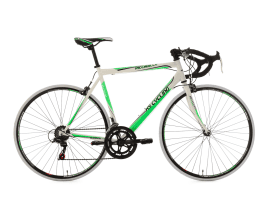 KS Cycling Piccadilly 55 cm | Weiß-grün