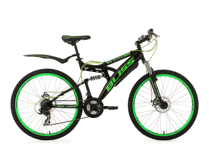 KS Cycling Bliss 26″ schwarz grün