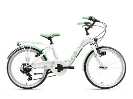 KS Cycling Dandelion 20″ weiß-grün
