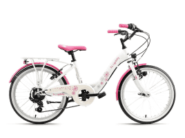 KS Cycling Dandelion 20″ weiß-pink
