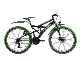 KS Cycling Crusher 26″ grün-schwarz
