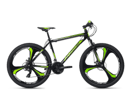 KS Cycling Sharp 26″ 46 cm | schwarz-grün