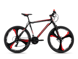 KS Cycling Sharp 26″ 51 cm | schwarz-rot
