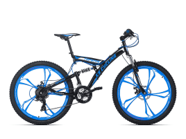KS Cycling Topspin 26″ schwarz-blau