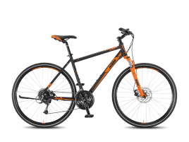 KTM LIFE Track Herren | 56 cm | black-matt (orange)