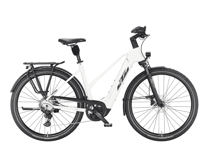 KTM Cento 10 Plus Trapez | 56 cm | white matt (black+red)