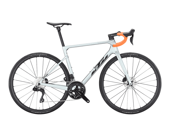 KTM Revelator Alto Elite AXS S | starlight silver (black+orange)