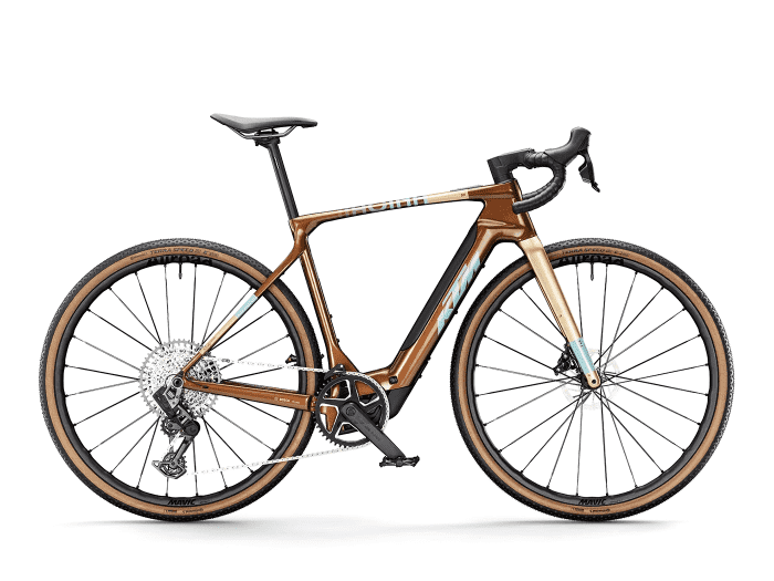 KTM Macina Gravelator SX Prime M | terra (golden dust+petrol)