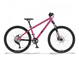 KUbikes 26 MTB Lasur pink | Shimano BR-MT 201, hydraulische Scheibenbremse