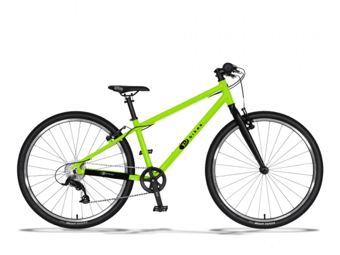 KUbikes 26 MTB grün | V-Brakes Aluminium, schwarz