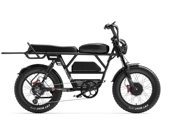 Foto: Lankeleisi X-Black Knight E-Bike Fatbike