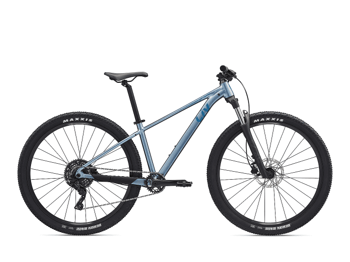 Liv Tempt 2 S (27.5″) | Satin Frost Silver / Electron Blue