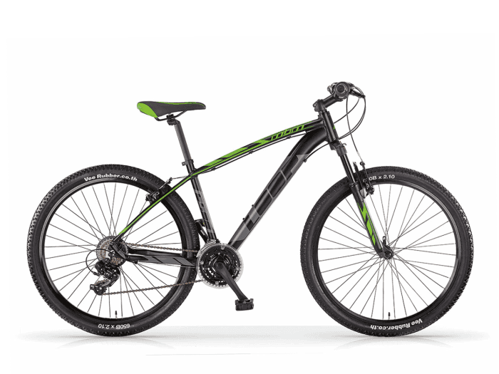 MBM Loop 38 cm | MATT BLACK + NEON GREEN