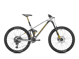 Mondraker Superfoxy Carbon RR M | silber / carbon / gelb