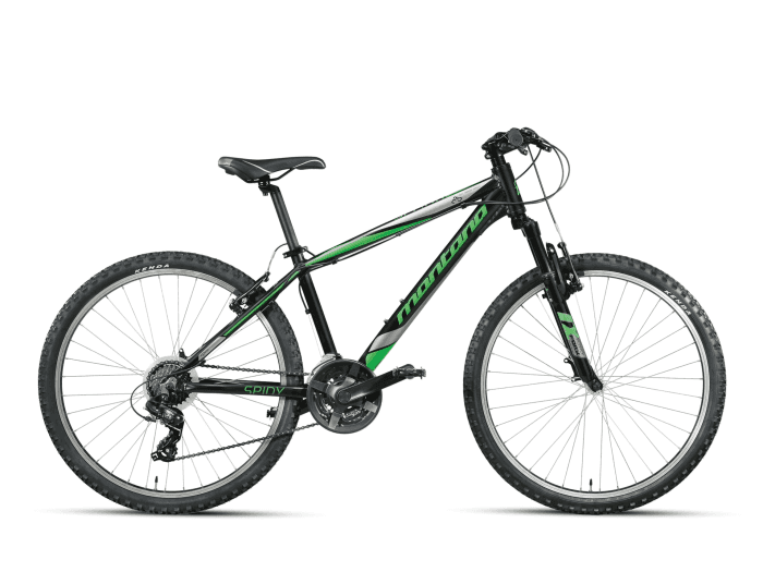 Montana SPIDY MAN 26″ TY-300 3X7 V-BRAKE M | C-913 Nero/Verde Opaco