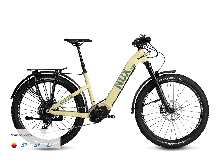 NOX Cycles HYBRID XC TOUR – Comp Wave | M | Almond | SACHS RS