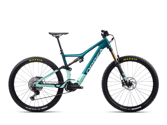 Orbea Rise M10 L | ice green ozeanblau