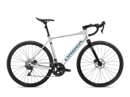 Orbea Gain D30 M | Metallic Silver (Matt) - Black Gloss