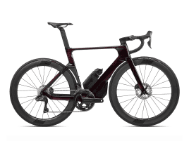 Orbea Orca Aero M31eLTD PWR 60 cm | Wine Red Carbon View (Gloss) - Carbon Raw (Matt)