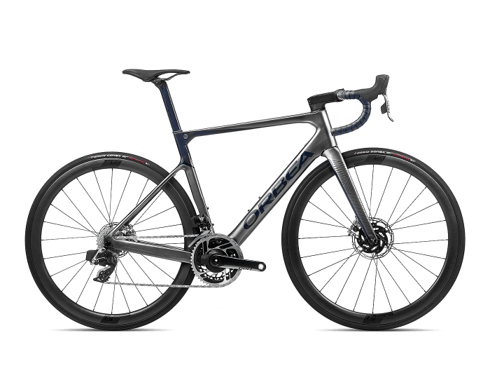 Orbea Orca M11eLTD PWR 53 cm | Glitter Anthracite - Blue Carbon (Gloss)