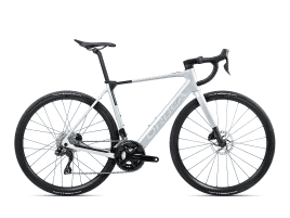 Orbea Gain M30i L | Halo Silver (Matt) - Blue Carbon View (Gloss)