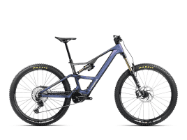 Orbea Rise LT M10 XL | Tanzanite Carbon View - Carbon Raw (Matt) | 630 Wh