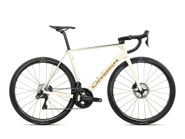 Orbea Orca M20iTEAM 51 cm | Ivory White-Burgundy (Gloss)-Vulcano (Matt)