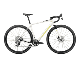 Orbea Terra M31eTEAM 1X XXL | Ivory White - Spicy Lime (Gloss)