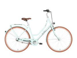 PEGASUS Bici Italia 45 cm | Hellblau/Braune Accessoires