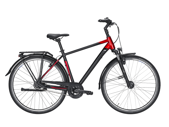 PEGASUS Premio SL HS-i 8 Diamant | 53 cm | black matt/red