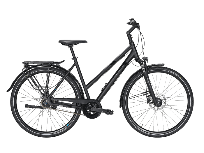 PEGASUS Savona SL Disc 8 Trapez | 50 cm | black matt/i-silver