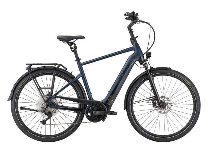 PEGASUS Premio EVO 10 Lite Comfort Diamant | 60 cm | dark blue grey matt/black | 625 Wh