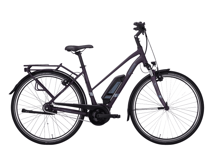 PEGASUS Solero E8R Trapez | 50 cm | deep berry matt | 400 Wh