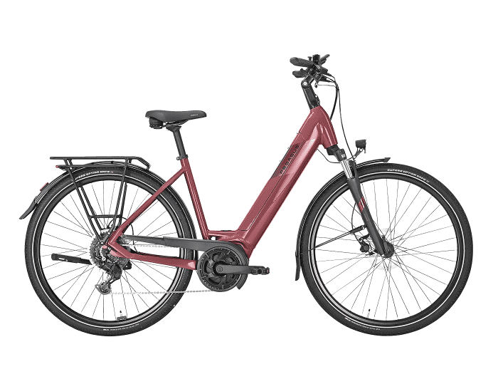 PEGASUS Solero EVO 9 Wave | 50 cm | ruby red metallic matte | 625 Wh