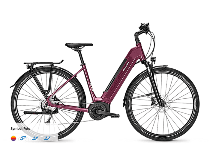 Raleigh Kent 9 Trapez | L | cassis glossy